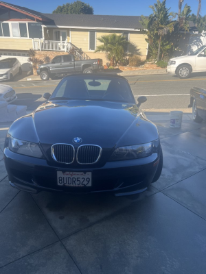 2000 BMW M Roadster in Cosmos Black Metallic over Black Nappa