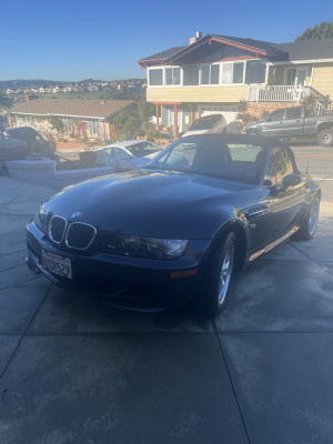 2000 BMW M Roadster in Cosmos Black Metallic over Black Nappa