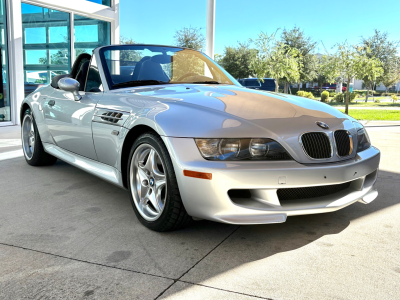2000 BMW M Roadster in Titanium Silver Metallic over Black Nappa