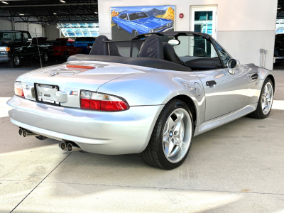 2000 BMW M Roadster in Titanium Silver Metallic over Black Nappa