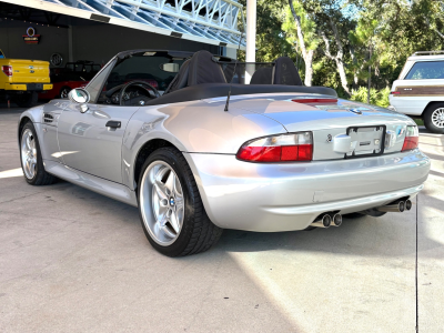 2000 BMW M Roadster in Titanium Silver Metallic over Black Nappa