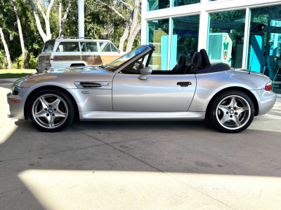 2000 BMW M Roadster in Titanium Silver Metallic over Black Nappa