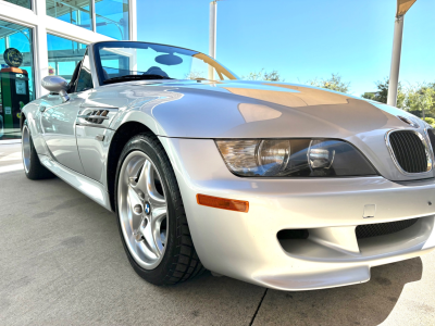 2000 BMW M Roadster in Titanium Silver Metallic over Black Nappa
