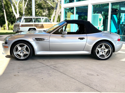 2000 BMW M Roadster in Titanium Silver Metallic over Black Nappa