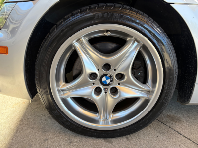 2000 BMW M Roadster in Titanium Silver Metallic over Black Nappa