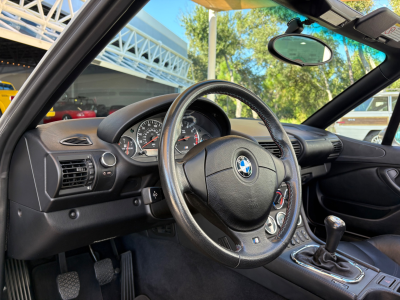 2000 BMW M Roadster in Titanium Silver Metallic over Black Nappa