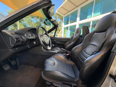 2000 BMW M Roadster in Titanium Silver Metallic over Black Nappa