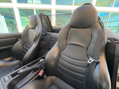 2000 BMW M Roadster in Titanium Silver Metallic over Black Nappa