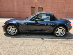 2000 BMW M Roadster in Cosmos Black Metallic over Black Nappa