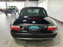 2000 BMW M Roadster in Cosmos Black Metallic over Black Nappa