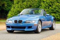 2000 BMW M Roadster in Estoril Blue Metallic over Estoril Blue & Black Nappa