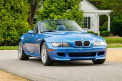 2000 BMW M Roadster in Estoril Blue Metallic over Estoril Blue & Black Nappa