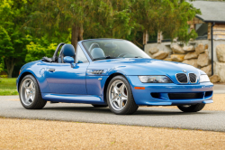 2000 BMW M Roadster in Estoril Blue Metallic over Estoril Blue & Black Nappa