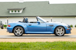 2000 BMW M Roadster in Estoril Blue Metallic over Estoril Blue & Black Nappa