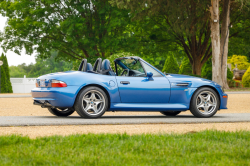 2000 BMW M Roadster in Estoril Blue Metallic over Estoril Blue & Black Nappa