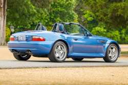 2000 BMW M Roadster in Estoril Blue Metallic over Estoril Blue & Black Nappa