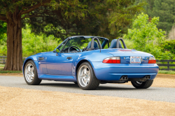 2000 BMW M Roadster in Estoril Blue Metallic over Estoril Blue & Black Nappa