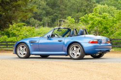 2000 BMW M Roadster in Estoril Blue Metallic over Estoril Blue & Black Nappa