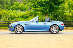 2000 BMW M Roadster in Estoril Blue Metallic over Estoril Blue & Black Nappa