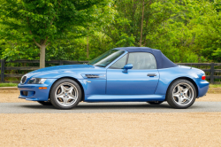 2000 BMW M Roadster in Estoril Blue Metallic over Estoril Blue & Black Nappa