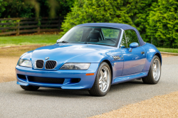 2000 BMW M Roadster in Estoril Blue Metallic over Estoril Blue & Black Nappa