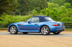 2000 BMW M Roadster in Estoril Blue Metallic over Estoril Blue & Black Nappa