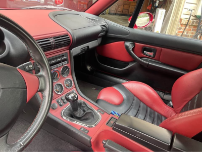 2000 BMW M Roadster in Imola Red 2 over Imola Red & Black Nappa