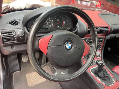 2000 BMW M Roadster in Imola Red 2 over Imola Red & Black Nappa