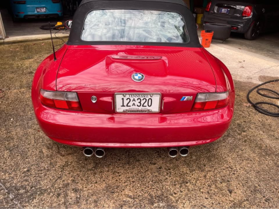 2000 BMW M Roadster in Imola Red 2 over Imola Red & Black Nappa