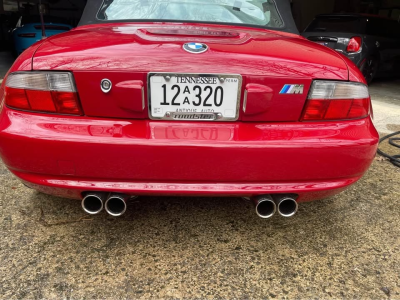 2000 BMW M Roadster in Imola Red 2 over Imola Red & Black Nappa