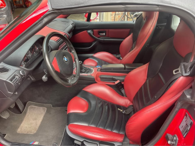 2000 BMW M Roadster in Imola Red 2 over Imola Red & Black Nappa