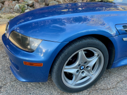 2000 BMW M Roadster in Estoril Blue Metallic over Black Nappa