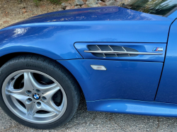 2000 BMW M Roadster in Estoril Blue Metallic over Black Nappa