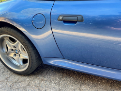 2000 BMW M Roadster in Estoril Blue Metallic over Black Nappa
