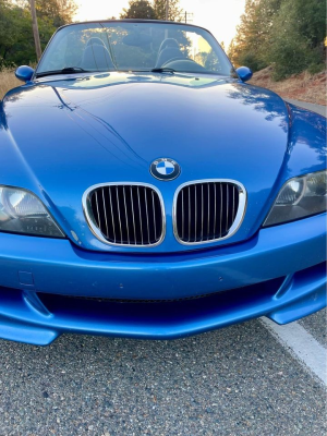 2000 BMW M Roadster in Estoril Blue Metallic over Black Nappa