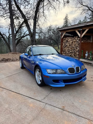 2000 BMW M Roadster in Estoril Blue Metallic over Black Nappa