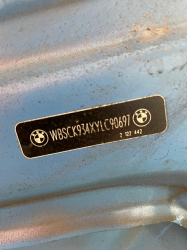 2000 BMW M Roadster in Estoril Blue Metallic over Black Nappa