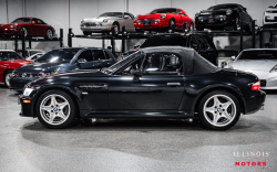 2000 BMW M Roadster in Cosmos Black Metallic over Black Nappa