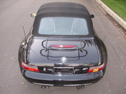 2000 BMW M Roadster in Cosmos Black Metallic over Black Nappa
