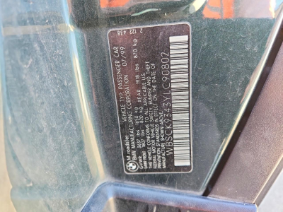 2000 BMW M Roadster in Oxford Green 2 Metallic over Dark Gray & Black Nappa