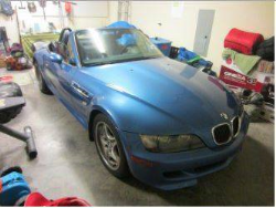 2000 BMW M Roadster in Estoril Blue Metallic over Estoril Blue & Black Nappa