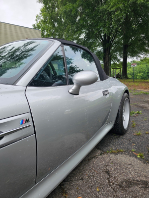 2000 BMW M Roadster in Titanium Silver Metallic over Black Nappa