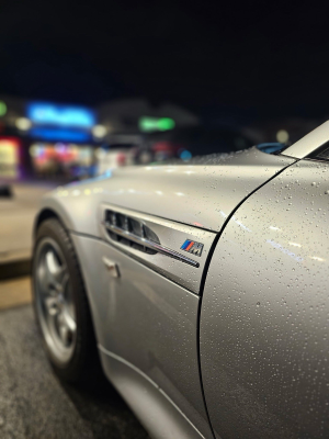2000 BMW M Roadster in Titanium Silver Metallic over Black Nappa