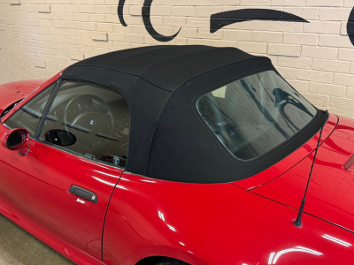 2000 BMW M Roadster in Imola Red 2 over Black Nappa