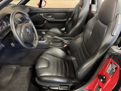 2000 BMW M Roadster in Imola Red 2 over Black Nappa