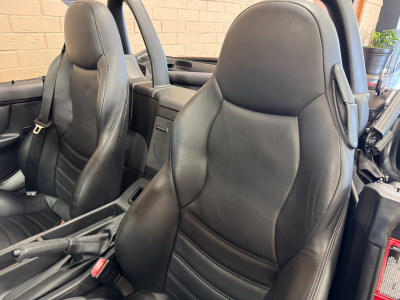 2000 BMW M Roadster in Imola Red 2 over Black Nappa