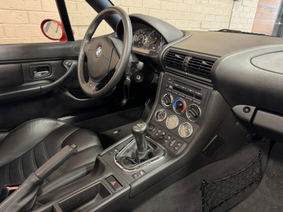 2000 BMW M Roadster in Imola Red 2 over Black Nappa