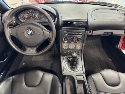 2000 BMW M Roadster in Imola Red 2 over Black Nappa