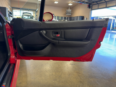 2000 BMW M Roadster in Imola Red 2 over Black Nappa