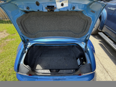 2000 BMW M Roadster in Estoril Blue Metallic over Estoril Blue & Black Nappa